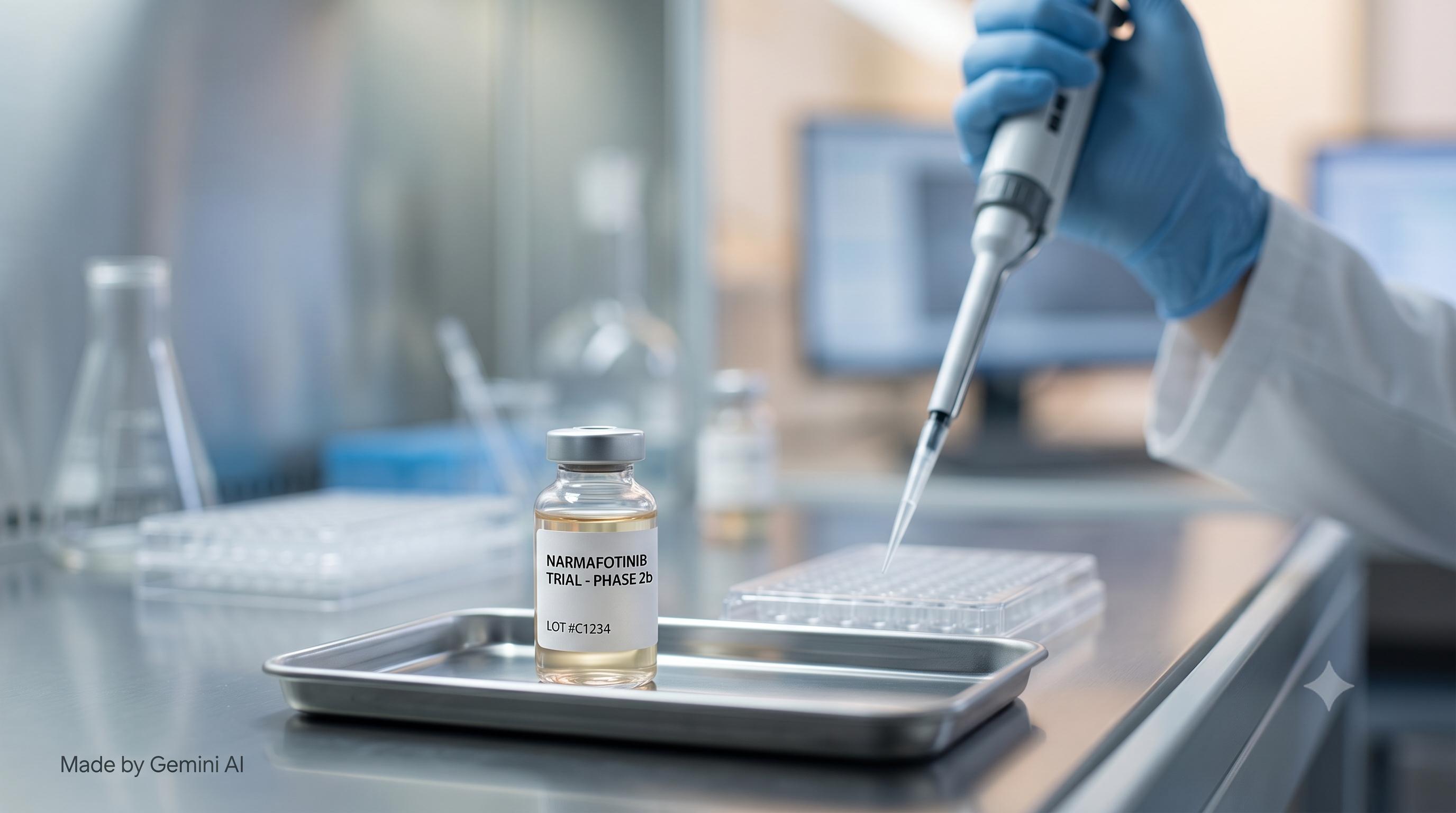 narmafotinib trial in pancreatic cancer