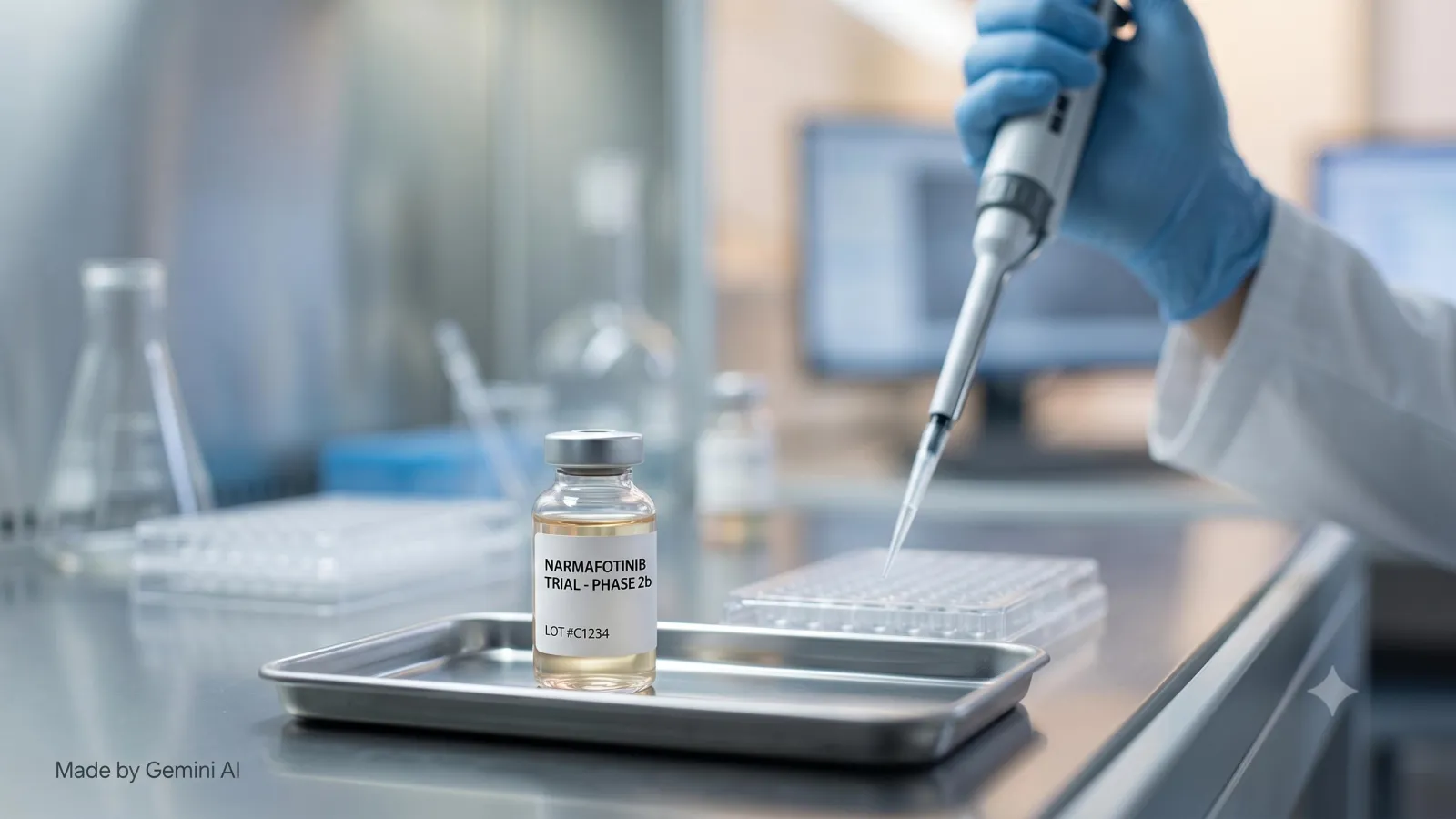 narmafotinib trial in pancreatic cancer