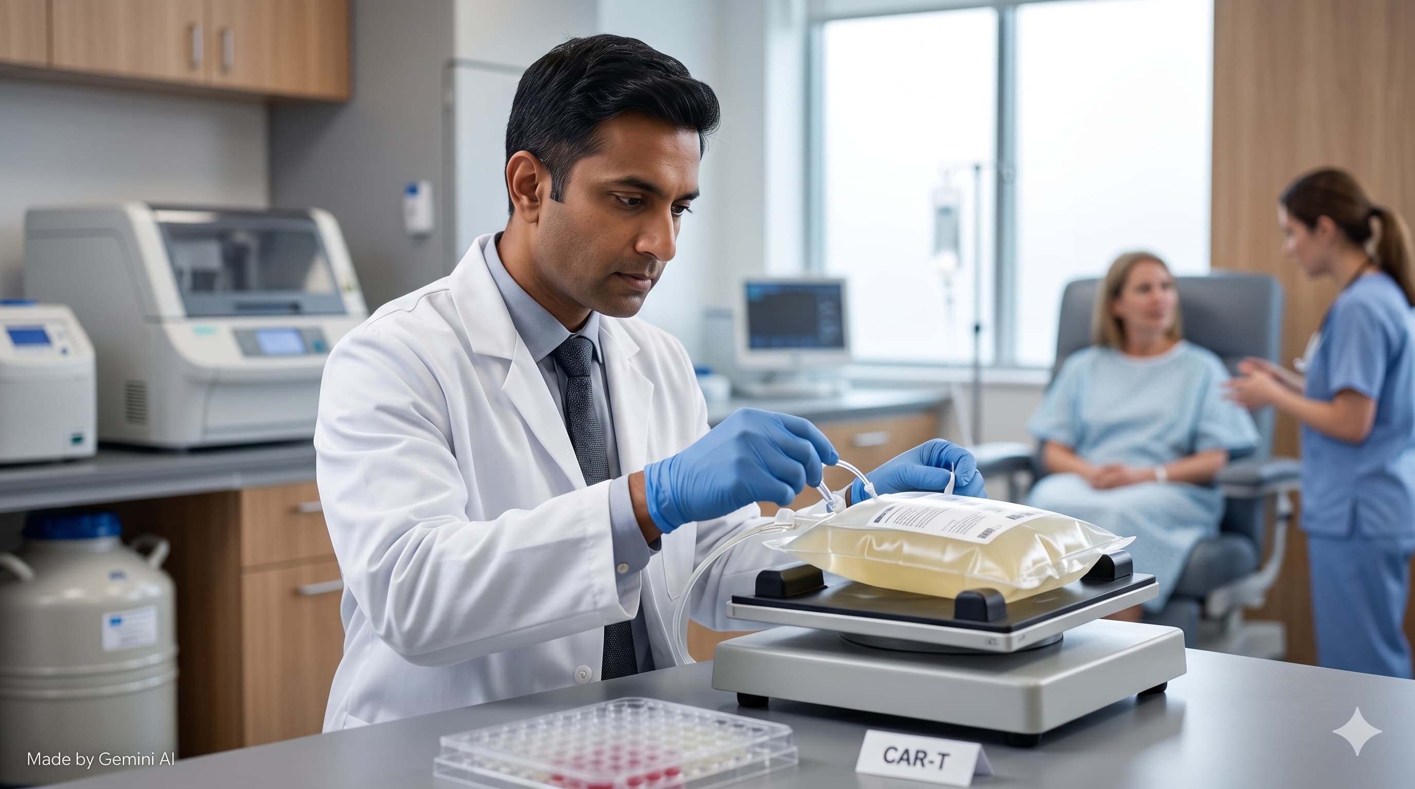 CAR-T therapy for leukaemia
